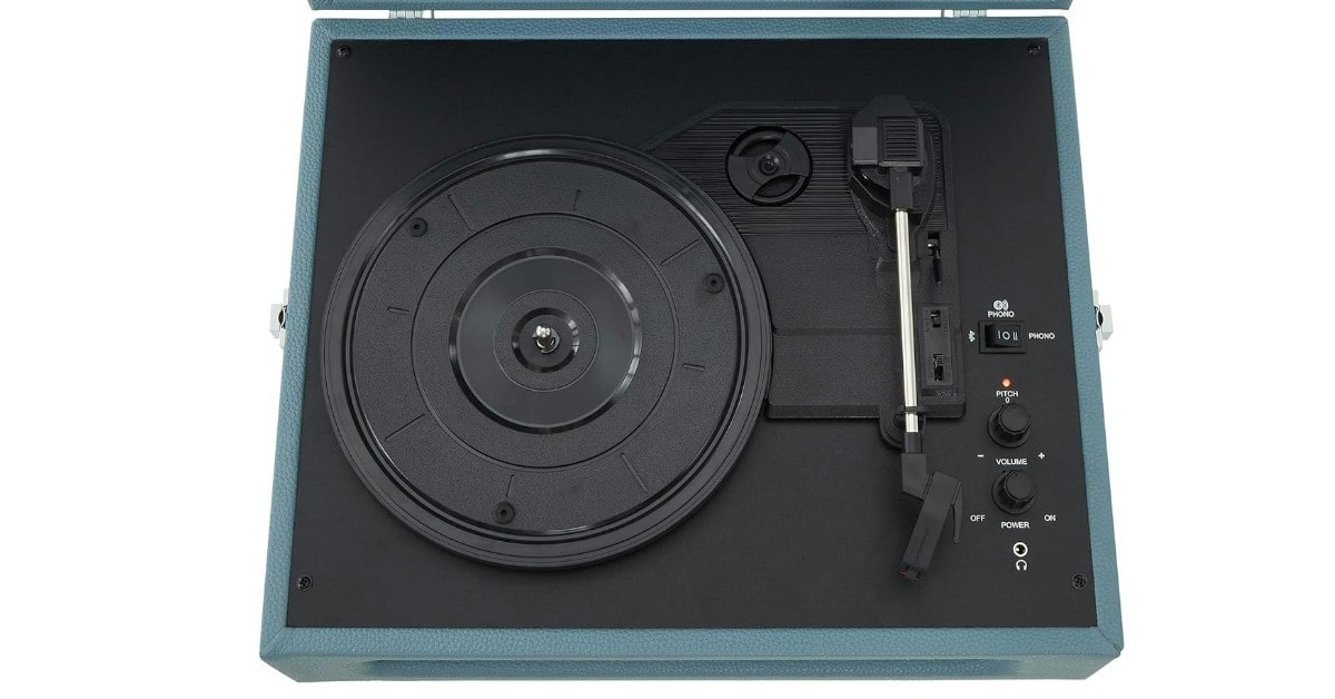 Crosley CR8017B-WB Meilleur tourne-disque moins de 100 euros