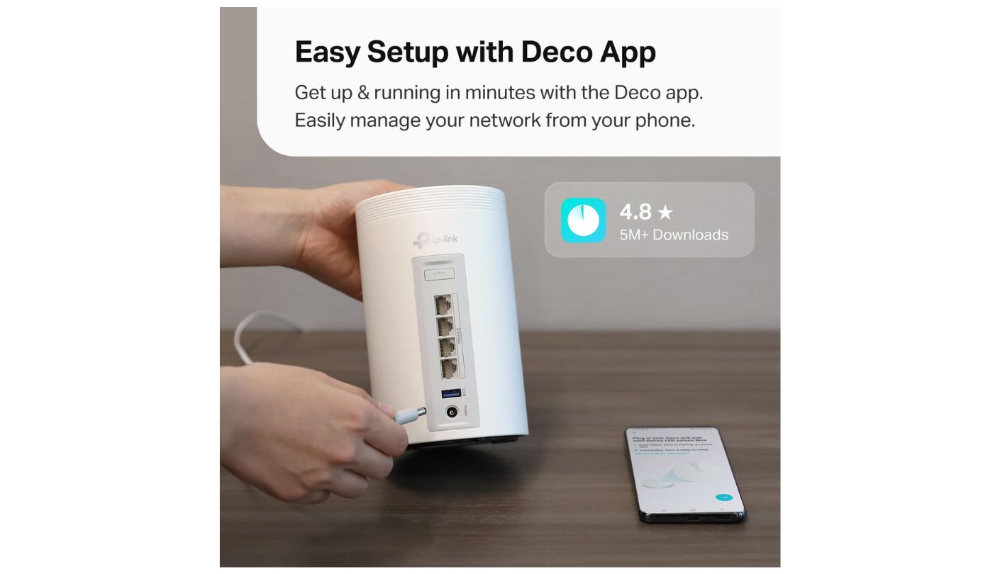 TP-Link Deco BE63 whole home mesh wifi