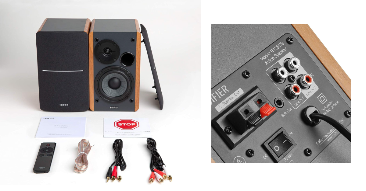 Edifier R1280Ts speakers for ps5