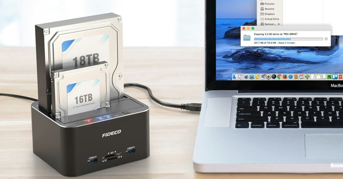 dock disque dur externe FIDECO