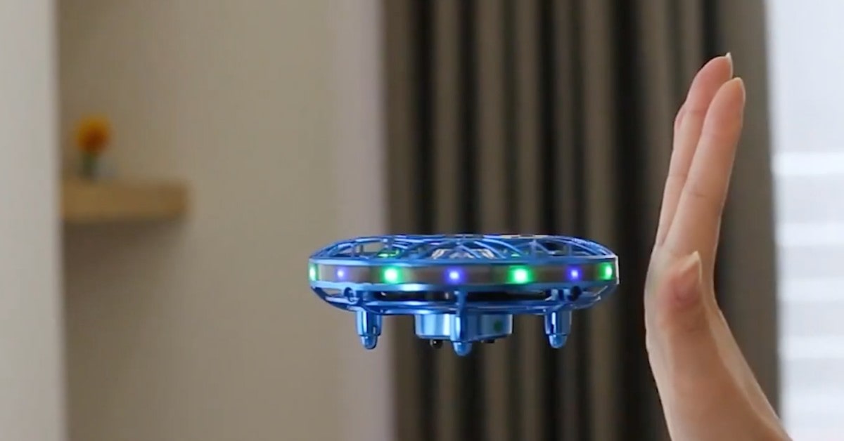 Force1 Scoot LED Hand Operated drone for 8 year old