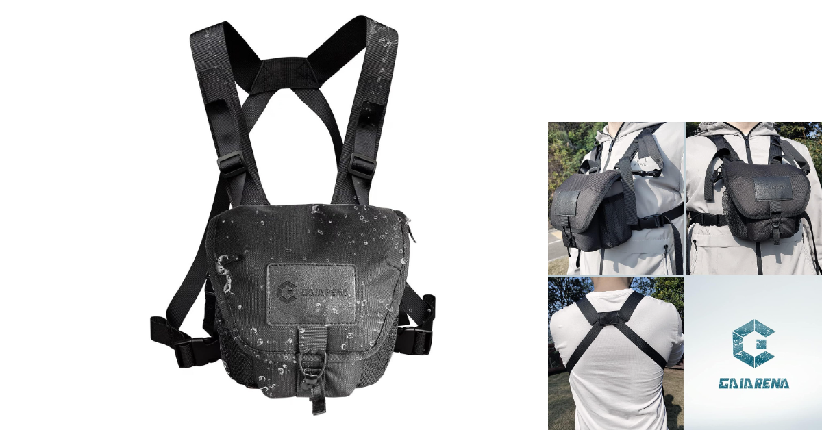 GAIARENA harnais de poitrine pour jumelles de chasse