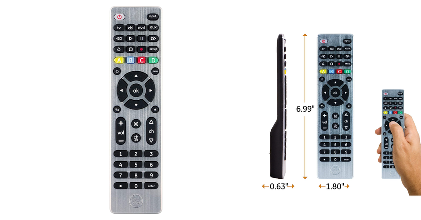 EARTHMA meilleure télécommande universelle pour smart tv vizio