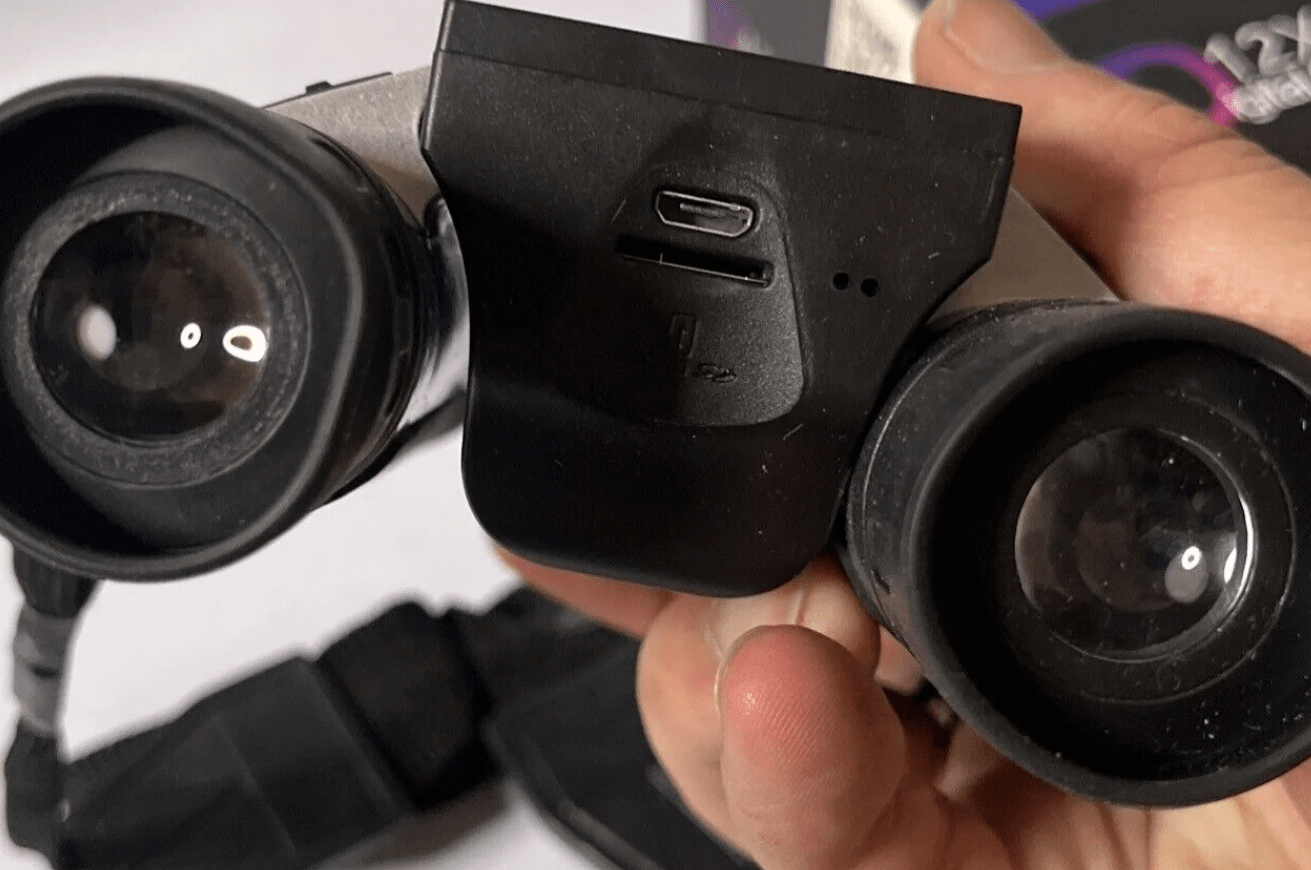 GordVE HD 12x32 Digital binoculars with built-in camera