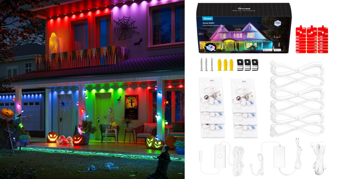 Govee Permanent Outdoor Lights best halloween outdoor lights