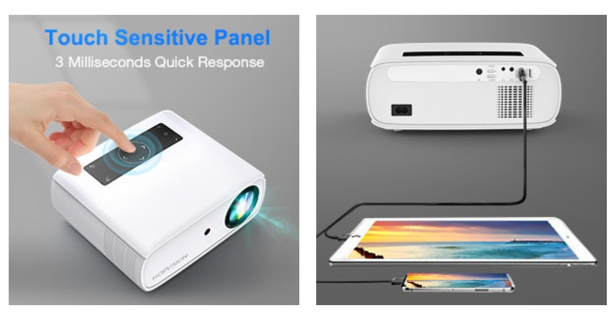 HOPVISION ‎JQ818A ceiling mounted projector
