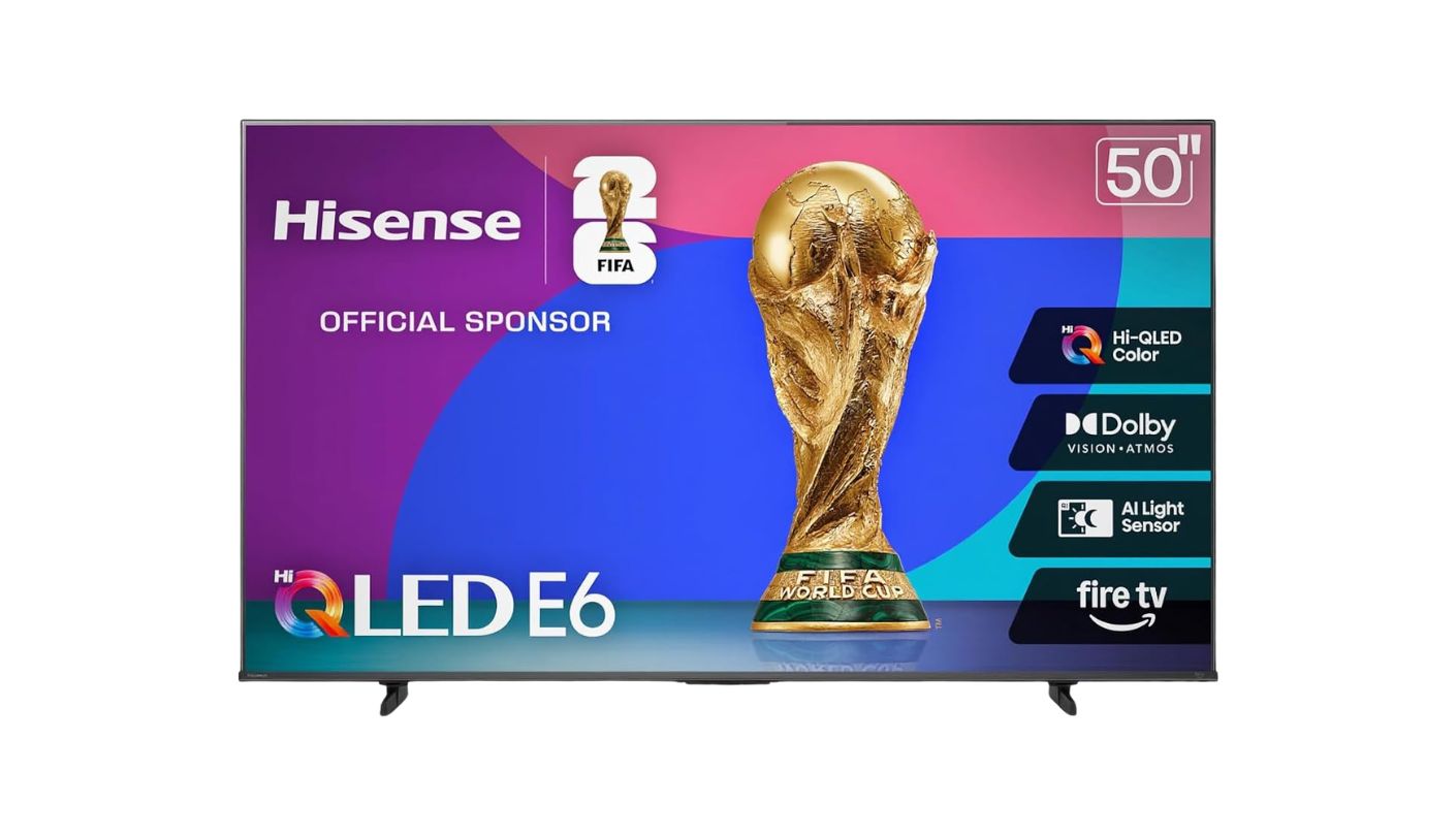 Hisense E6 Cinema Series 50 inch TV under $500