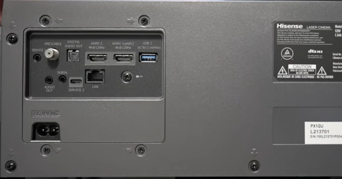 Hisense PX1-PRO 4K projecteur intelligent 4k