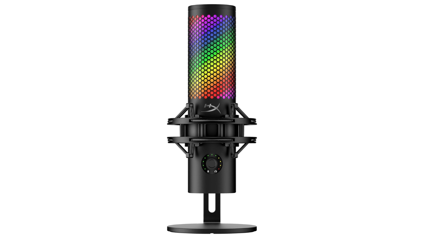 Microphone USB HyperX QuadCast 2 S pour la podcasting 2026
