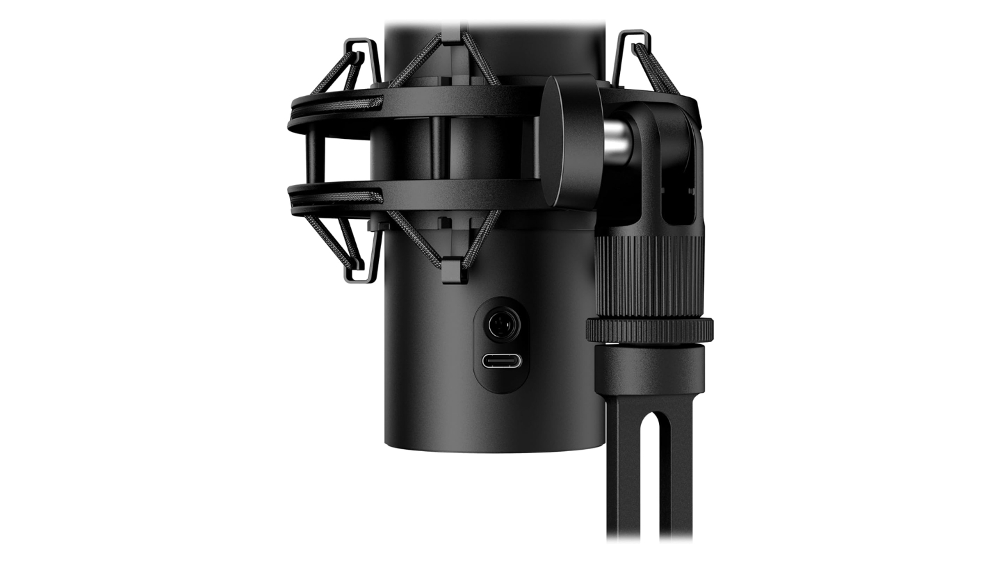 Microphone de podcast plug-and-play HyperX QuadCast 2 S