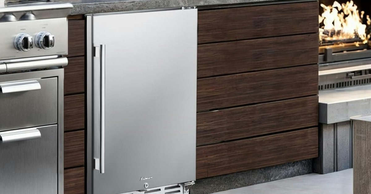 Kalamera KRC-150BF weatherproof mini fridge