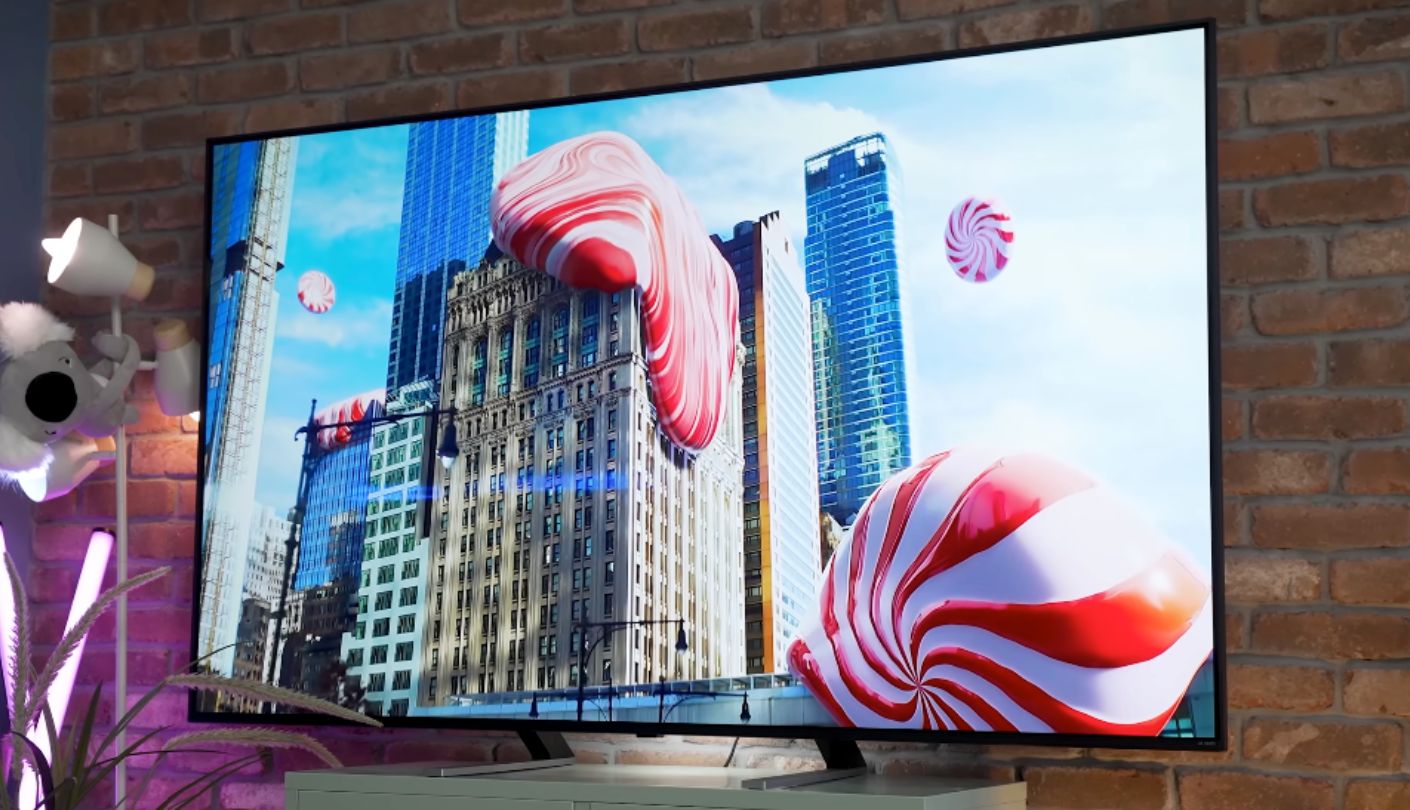 LG QNED85A budget 55 inch TV