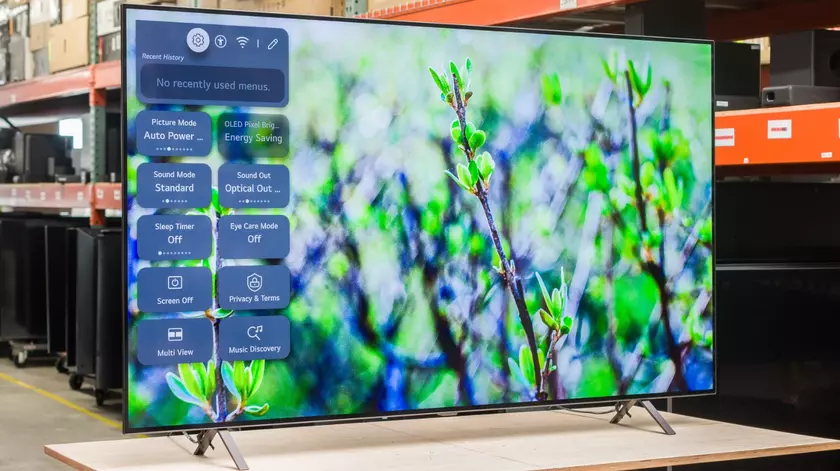 Téléviseur LG OLED série B4 avec Dolby Atmos