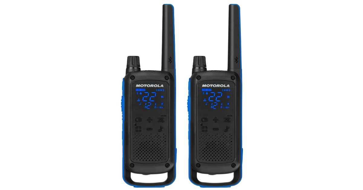 Talkies-walkies Motorola T800 pour le camping