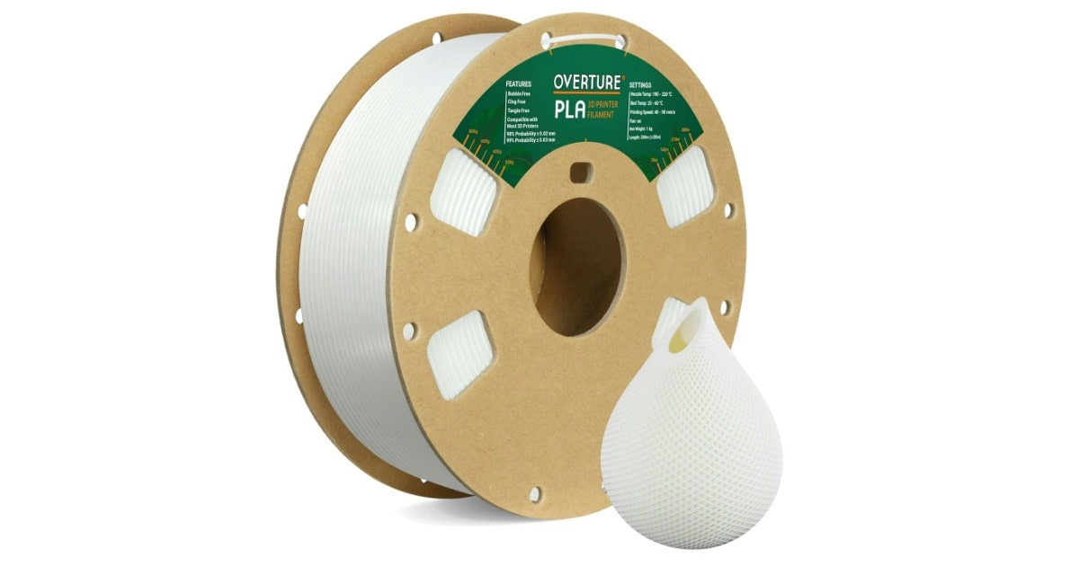 OVERTURE meilleur filament pla