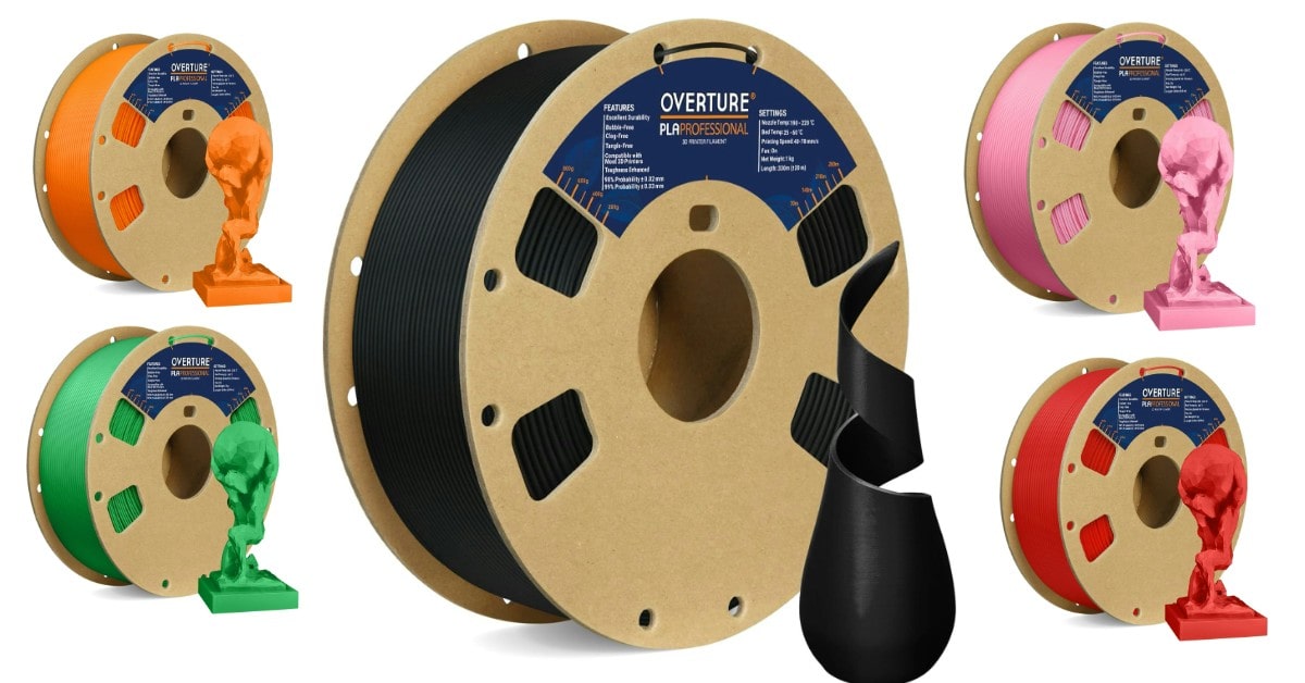 OVERTURE filament PLA haute précision
