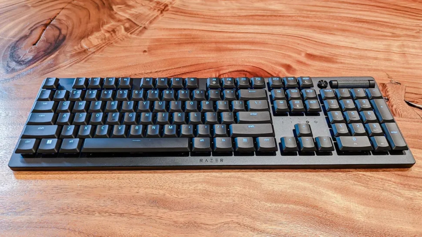 Razer DeathStalker V2 Pro fastest wireless keyboard for gaming