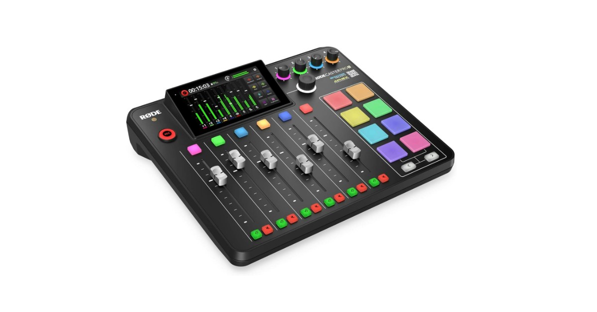 Rode best podcast mixer