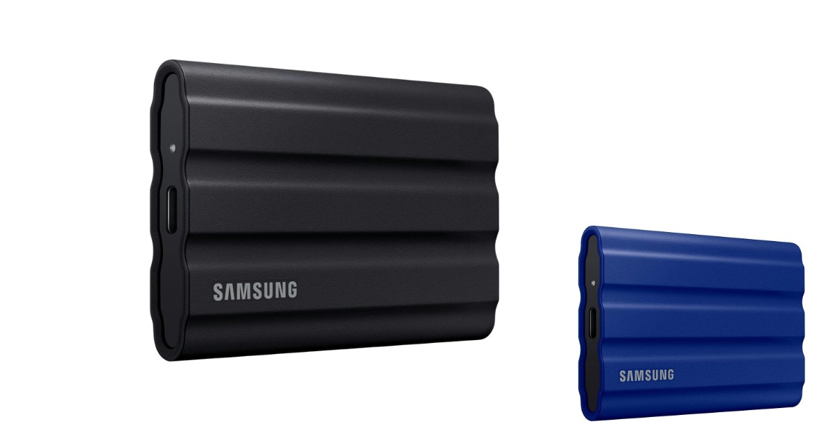Disque dur externe SAMSUNG T7 pour le montage vidéo