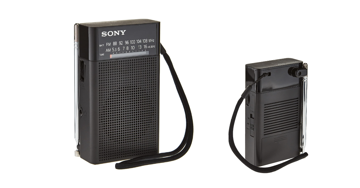 Sony ICFP26 meilleur radio portatif