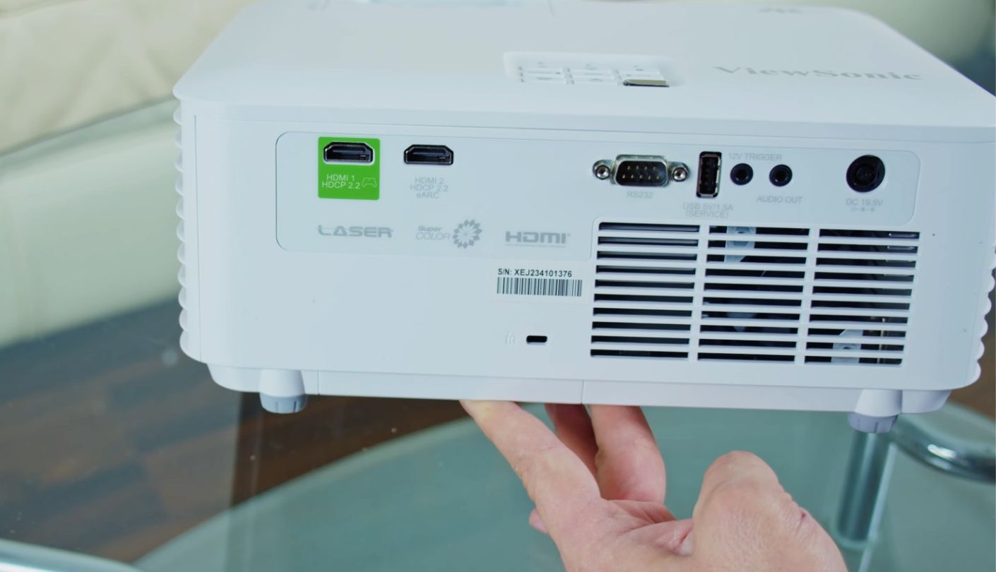ViewSonic LX700-4K projector for xbox series x
