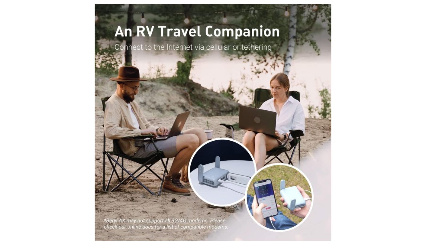 GL.iNet GL-MT3000 Beryl AX travel router for international travel