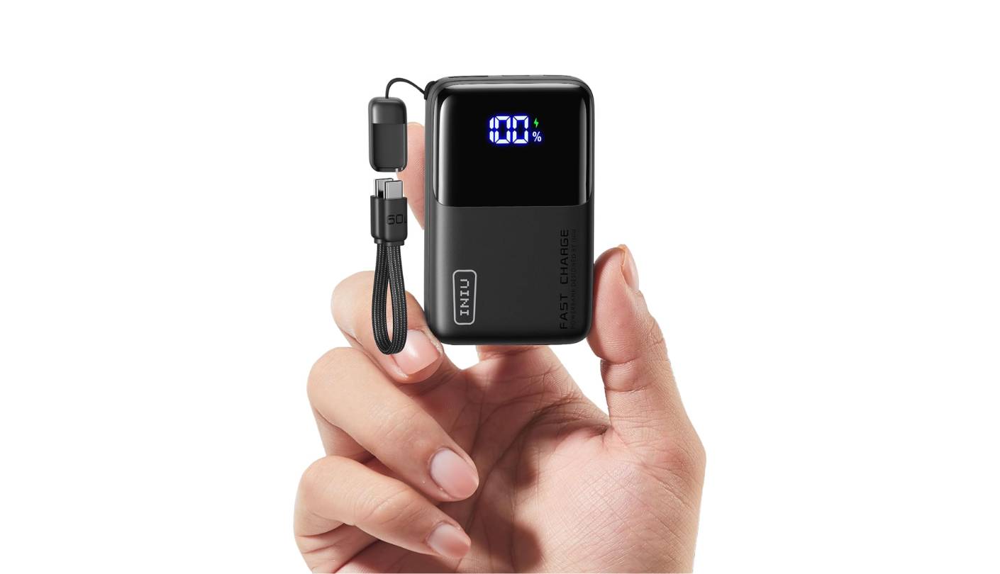 INIU Pocket Rocket P50 lightweight power bank travel
