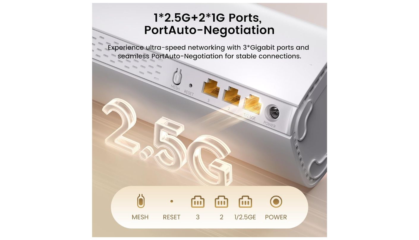 Tenda ME3 Pro BE3600 mesh wifi system for big house