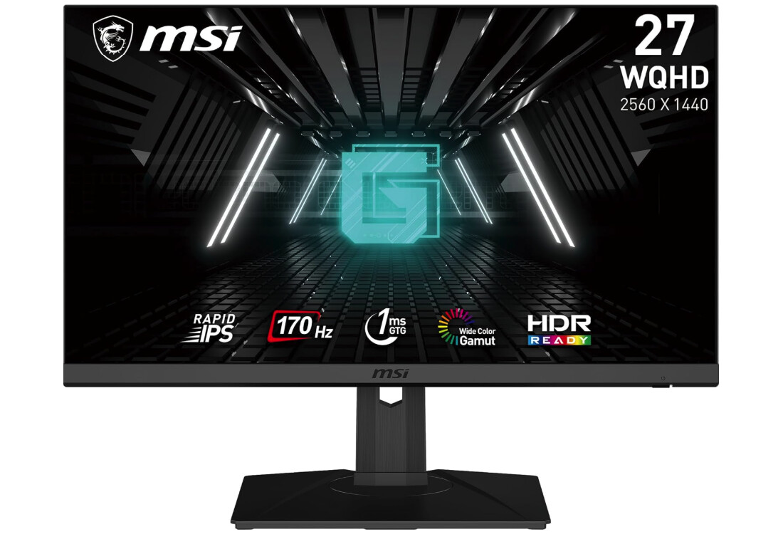 Écran vertical MSI G272QPF pour la programmation
