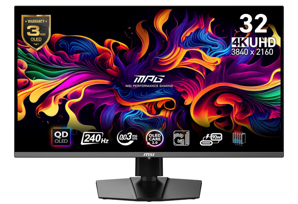 Moniteur OLED à points quantiques MSI MPG 321URX
