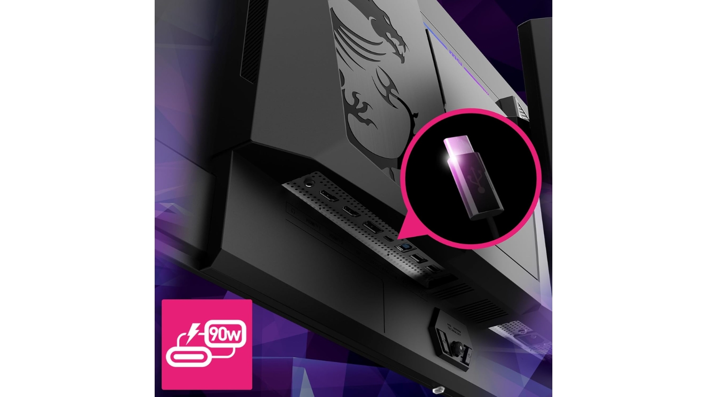 MSI MPG 321URX QD-OLED 32 inch monitor for gaming