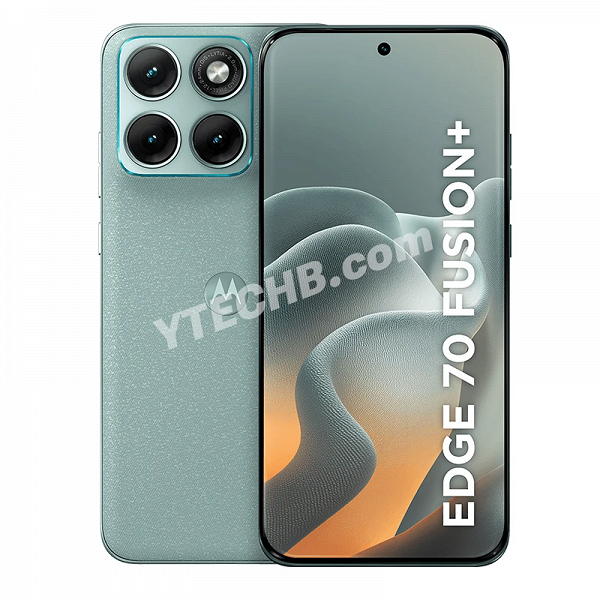 Motorola Edge 70 Fusion+ задня панель