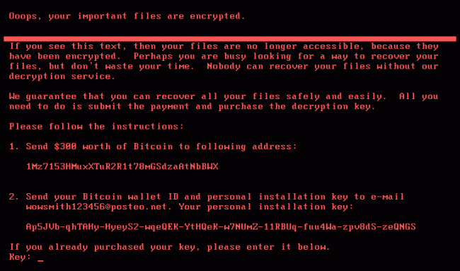 После атаки Petya файлы восстановлению не подлежат