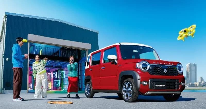 Suzuki Hustler вигляд ззаду