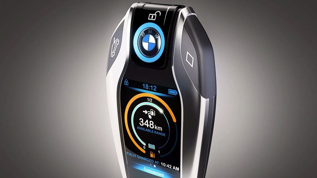 Ключ BMW с дисплеем