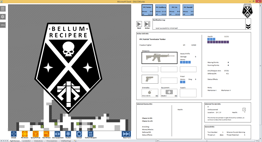 Внезапно: энтузиаст создал игру XCOM в Microsoft Excel