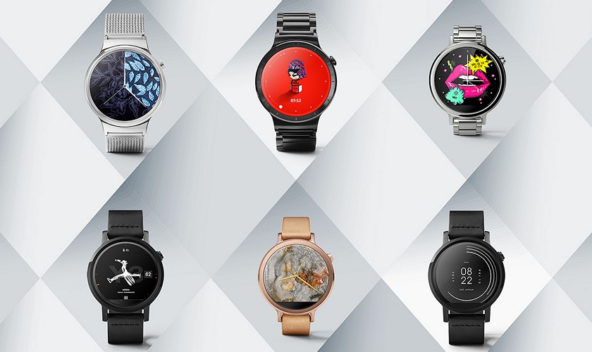 Google представила 9 дизайнерских циферблатов для Android Wear
