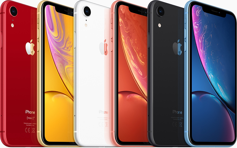 Apple представила цветной iPhone XR с Face ID и ценником от $750