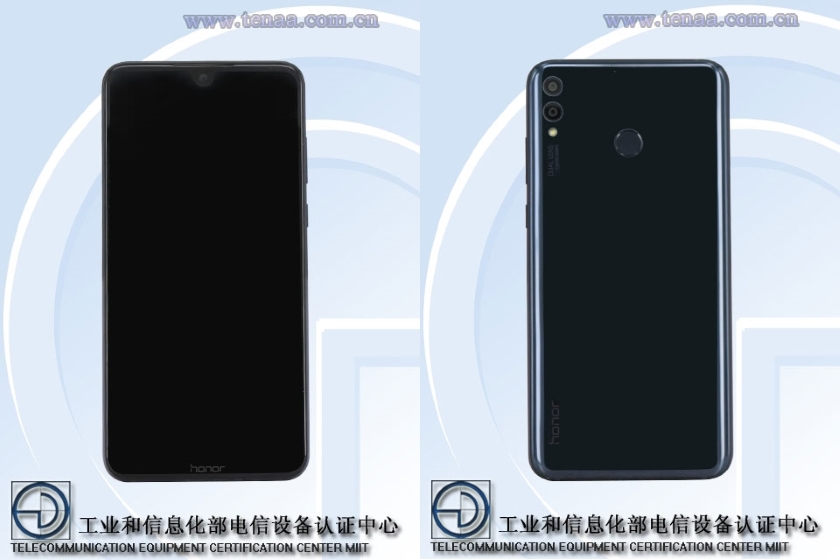 Характеристики Honor 8X в TENAA: 7.12-дюймовый дисплей и батарея на 4900 мАч