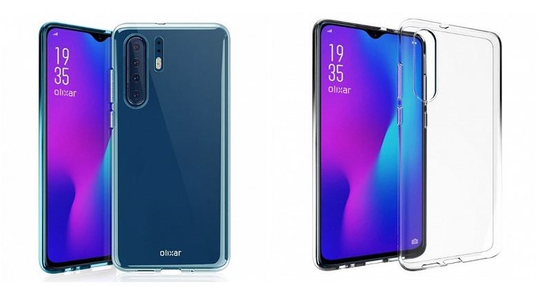 Прозрачные чехлы Olixar раскрыли внешний вид смартфонов Huawei P30 и P30 Pro