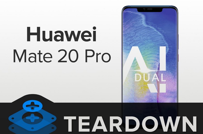 Huawei Mate 20 Pro на столе у iFixit: почти непригоден к ремонту