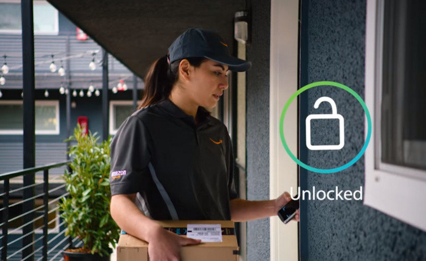 Сервис Amazon Key пропустит курьера в пустой дом