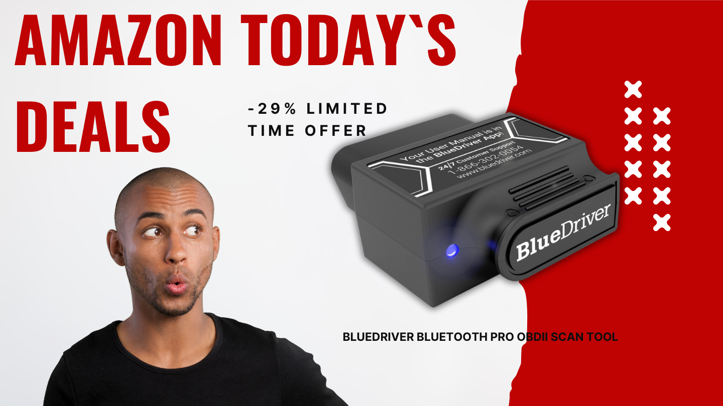 BlueDriver Bluetooth Pro OBDII Scan Tool – Professional Diagnostics with 29% Off