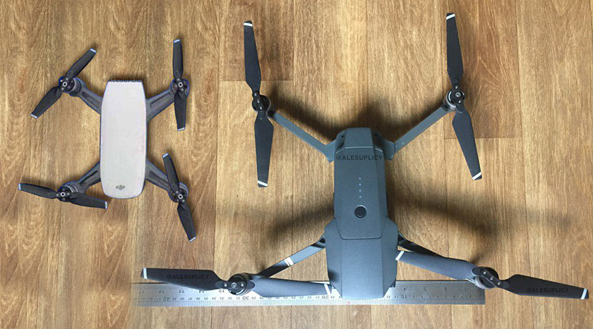 Фото и видео нового дрона DJI Spark утекли в Интернет