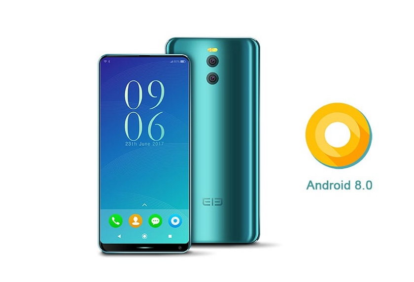 Elephone показала безрамочный смартфон с Android 8.0