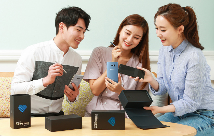 Анонс Samsung Galaxy Note Fan Edition: тот самый восстановленный Note 7
