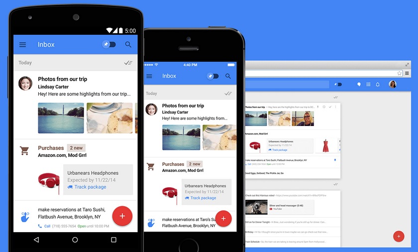 В почтовом клиенте Inbox от Google появятся «умные» ответы