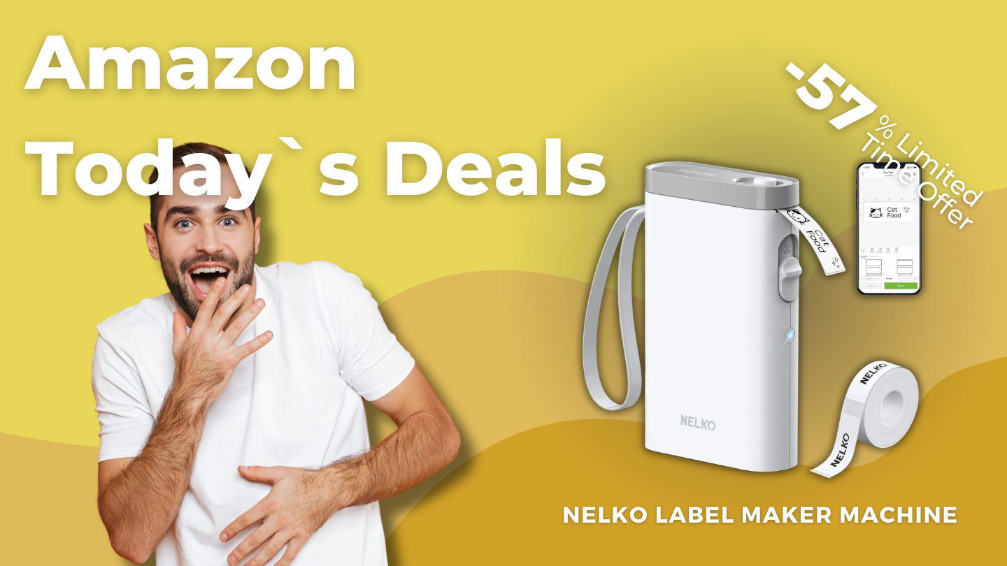 Nelko P21 Bluetooth Label Maker – Save 57% Today!