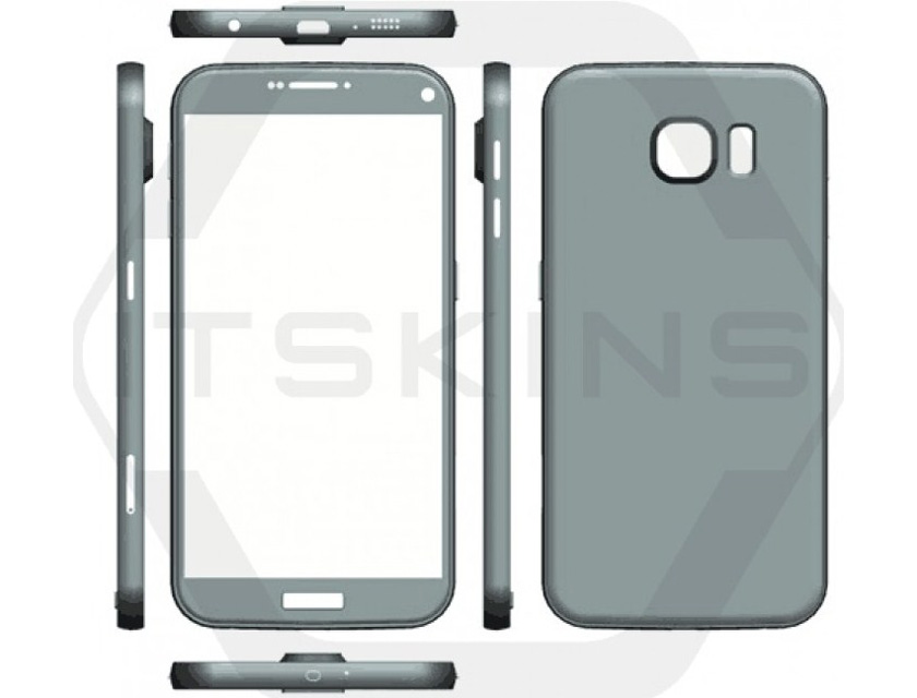 Рендеры и габариты флагманских смартфонов Samsung Galaxy S7 и S7 Plus