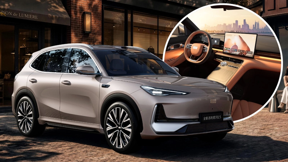 Оновлений електричний кросовер Geely EX5